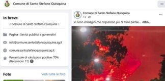 Agrigento, vasto incendio raggiunge centro abitato di Santo Stefano Quisquina: evacuate decine di case