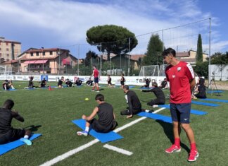 La Pianese è tornata al lavoro: subito i test atletici