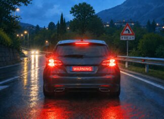 Dal 7 luglio obbligatori gli stop lampeggianti sulle auto di nuova immatricolazioni Ue