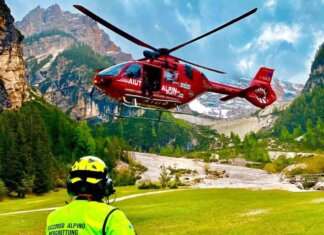 Frana sulle Dolomiti di Sesto dopo il temporale: scattano le ricerche