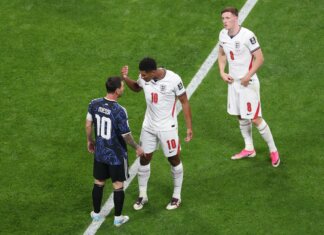 Inghilterra-Argentina, lite tra Messi e Bellingham: rissa in campo