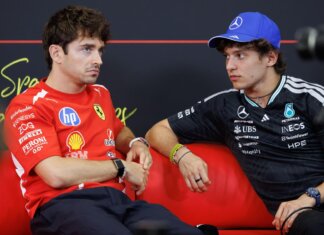 Leclerc: “Se la Ferrari non vincesse il titolo, sarei contento lo vincesse Antonelli, mi rivedo in lui’