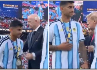 Mondiali, la finale di Trump: fischi, Rodri lo caccia e Romero… non lo saluta