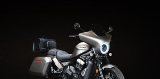 Moto Morini Calibro Bagger: più tecnologia e una nuova livrea
