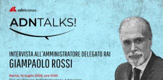 Rai, l’ad Giampaolo Rossi domani alle 11 ospite dell’Adnkronos