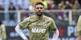 Sassuolo, infortunio per Berardi