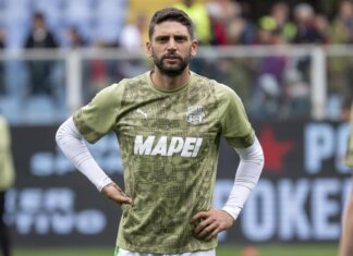 Sassuolo, infortunio per Berardi