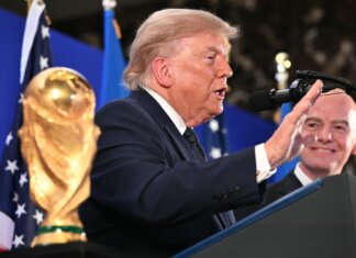 “Se la tua squadra perde…”, la battuta a Infantino: anche per Trump Argentina favorita?