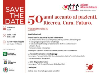 Tumori, Ail Milano Monza Brianza celebra 50 anni accanto ai pazienti oncoematologici