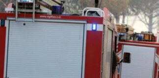 Vasto incendio a Piana del Sole, chiusa la Roma-Fiumicino