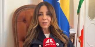 Venezuela, ambasciatrice Uzzo: “Ci servono nostri soldi per ricostruzione. Grazie governo italiano per aiuti”