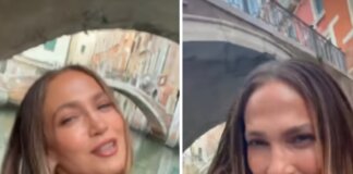 Jennifer Lopez a Venezia, il giro in gondola come Madonna: lo show con ‘Like a Virgin’