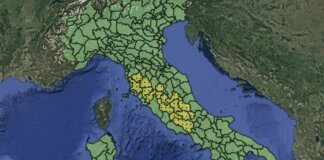 Maltempo, allerta meteo gialla per temporali mercoledì 12 agosto: la mappa delle 4 ragioni a rischio
