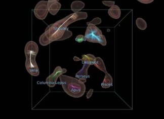 Mappata la struttura cosmica del Superammasso della Vela