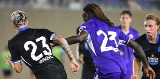 Fiorentina, pareggio nel test contro il Deportivo La Coruna
