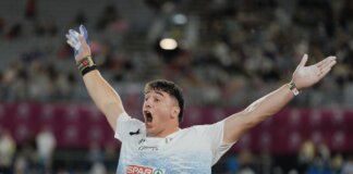 Un altro successo europeo per Leonardo Fabbri: oro nel lancio del peso a Birmingham