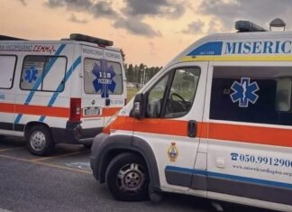 Musicista morto a Marina di Pisa prima del colloquio di lavoro Ambulanza
