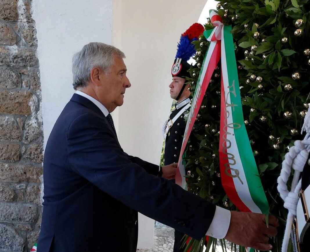 Sant'Anna di Stazzema, Tajani: 