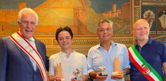 Ai comici Jonathan Canini e Walter Santillo il ‘Pegaso delle identità’