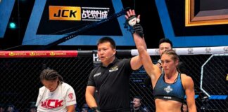 Mma, la fighter livornese Chiara Penco vince in Cina al JC Kings 015
