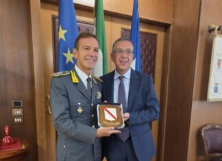 Campania, Manfredi incontra gen. Manna comandante regionale Guardia di Finanza