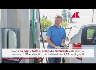 Carburanti, da oggi in vigore il tetto Eni – Video
