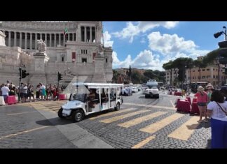 Far west golf car, viaggio nel centro di Roma tra irregolarità e guadagni stellari