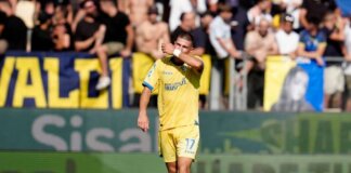 Frosinone-Como 2-0, gialloblù quinti a sorpresa. Il Parma batte il Genoa, prima vittoria per Cuesta