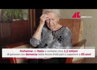 In Italia 1,2 milioni con demenze, 50% con Alzheimer