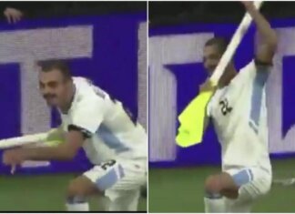 Israele choc in Nations League, attaccante segna e mima uno sparo