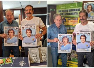 Lazio, collezione speciale di figurine: arrivano gli eroi dello scudetto del ’74