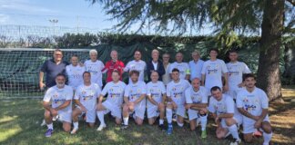 Anci Toscana in campo a Coverciano per l’evento benefico Uniti per i Bambini Squadra Anci