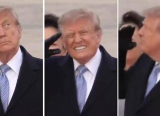 Trump accoglie Xi, passa il jet e il presidente americano ‘si spaventa’