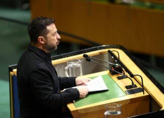 Ucraina, il discorso di Zelensky all’Onu: “Putin va fermato, non sa vivere senza guerra”