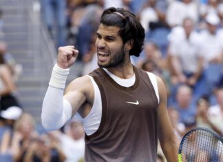 Us Open, Alcaraz si sbarazza di Paul in tre set e vola ai quarti