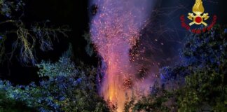 Tempesta di fulmini: incendi e alberi caduti a Monteriggioni