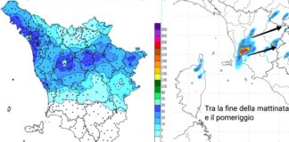 Toscana sotto la pioggia, ancora allerta gialla e nuovi temporali in arrivo Meteo Toscana