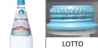 Acqua minerale ritirata dal mercato: il lotto interessato, come comportarsi