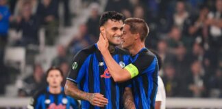 Atalanta-Pafos 3-1: Elmas, Raspadori e Scamacca firmano il successo al debutto europeo