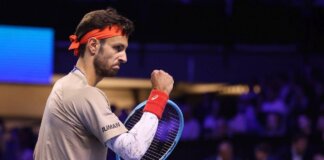 Atp Vienna, esordio vincente per Musetti: Tiafoe battuto in due set