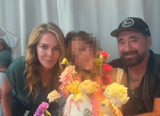 Claudia Gerini e Federico Zampaglione di nuovo insieme per il compleanno della figlia: la dedica