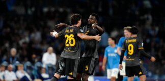 Contatto Beukema-Balerdi sul gol del 3-3, proteste in Napoli-Roma