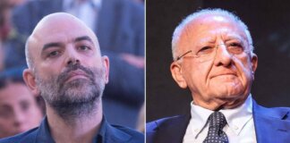 “De Luca satrapo”, archiviato il procedimento contro Saviano