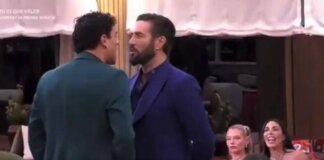 Gf Vip, rissa sfiorata tra Alex Belli e Alessandra Roncaccia