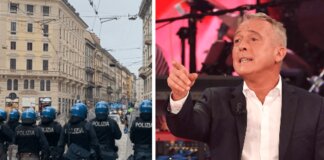 Guerriglia a Milano, l’appello di Pierluigi Diaco a BellaMa’: “Vietiamo i social a questi criminali”