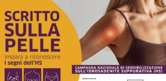 Idrosadenite suppurativa, al via campagna di sensibilizzazione ‘Scritto sulla pelle’