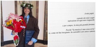 La figlia di Pino Daniele si laurea e dedica la tesi al padre: “Custode dei miei sogni”