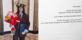 Pino Daniele, la figlia Sofia gli dedica la tesi di laurea: “Custode dei miei sogni”