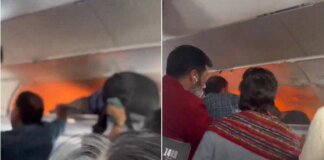 Power bank prende fuoco nella cappelliera dell’aereo: paura sul volo IndiGo