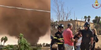 Tromba d’aria a Marsala, feriti 4 bambini e cane salvato dalle macerie: “Scenario di guerra”